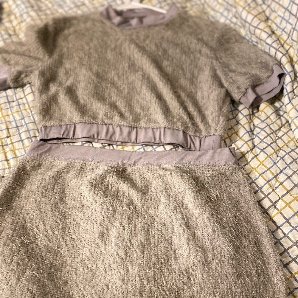 Shag Crop 2 pc Set